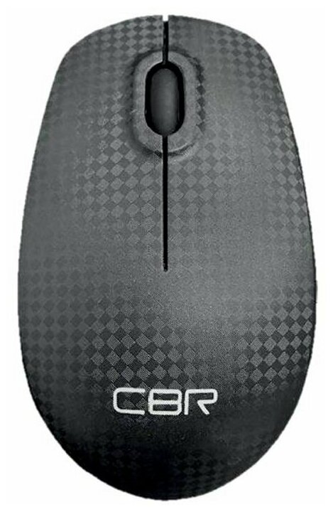Мышь Wireless CBR CM 499 carbon 24 ГГц 1200 dpi 3 кнопки и колесо прокрутки ABS-пластик поверхность под карбон выключатель питания
