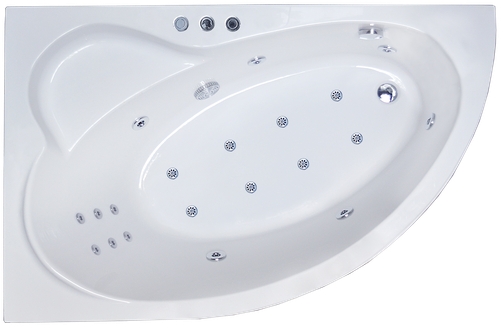 Гидромассажная ванна Royal Bath ALPINE DE LUXE 160x100x58L