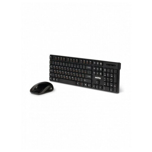 комплект клавиатура мышь мультимедийный smartbuy one 240385ag черный sbc 240385ag k Комплект клавиатура+мышь Smartbuy ONE 240385AG Black (SBC-240385AG-K)