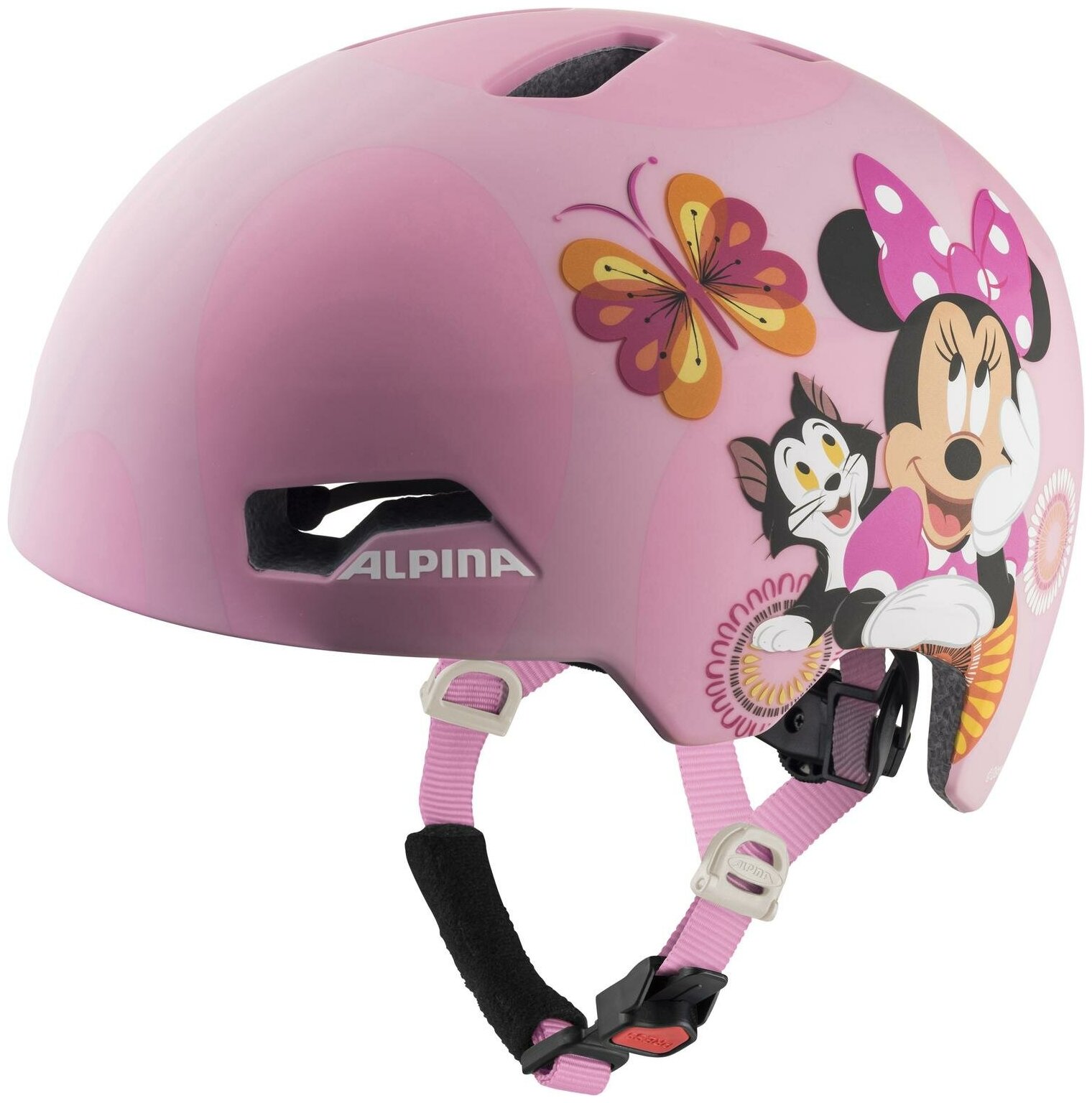 Велошлем Alpina Hackney Disney Minnie mouse matt 51-56
