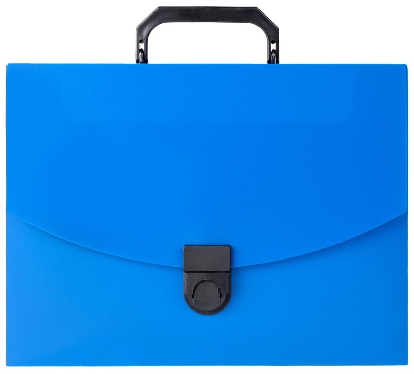 Папка портфель, ATTACHE A4/06 30мм, синий