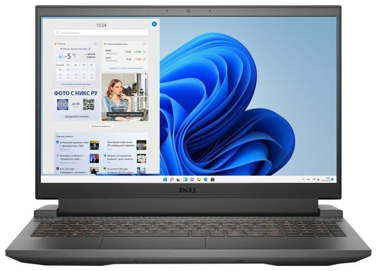 Ноутбук Dell G15 5510 G515-1311 Intel Core i7 10870H 22 GHz - 50 GHz 8192 Mb 156 Full HD 1920x1080 512 Gb SSD DVD нет nVidia GeForce RTX 3050 4096 Mb Windows 11 Home серый
