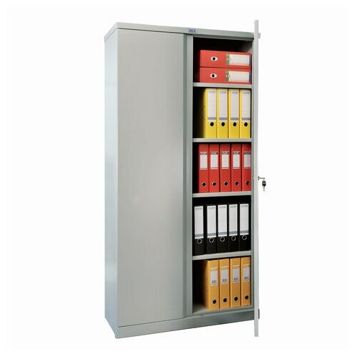 Шкаф металлический офисный практик "M-18", 1830х915х370 мм, 43 кг, разборный, S20499398002