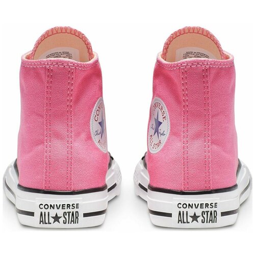 фото Кеды converse chuck taylor all star, демисезонные, высокие, размер 32, розовый