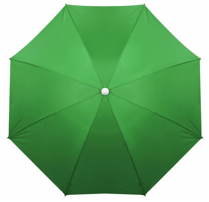 Зонт пляжный "Классика", d=160 cм, h=170 см, цвета микс./В упаковке шт: 1 - фотография № 4
