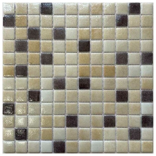 Плитка стеклянная мозаика T-452 на сетке | Плитка для ванной | Плитка на фартук для кухни