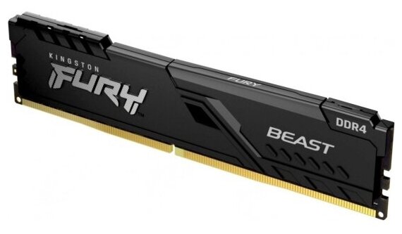 Оперативная память Kingston DDR4 16Gb 3200 MHz pc-25600 FURY Beast Black (KF432C16BB/16)