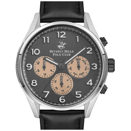 Наручные часы Beverly Hills Polo Club BP3282X.351 серого цвета