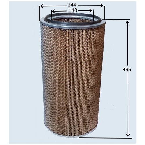 Фильтр воздушный (для грузовых автомобилей) DAF F-2300, F-2500, F-2800, MAN F90.