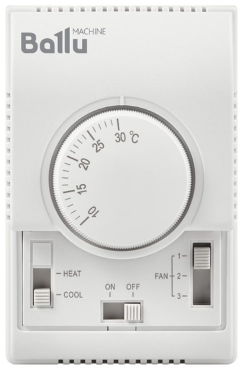 Термостат Ballu, термостат для управление водяными тепловентиляторами, терморегулятор - фотография № 1