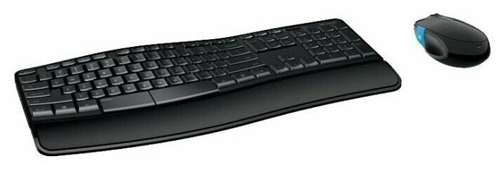 Клавиатура + мышь Microsoft Sculpt Comfort Desktop Black (L3V-00017)