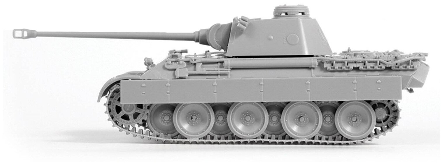 ZVEZDA Сборная модель Немецкий средний танк T-V "Пантера" Ausf.D - фото №2