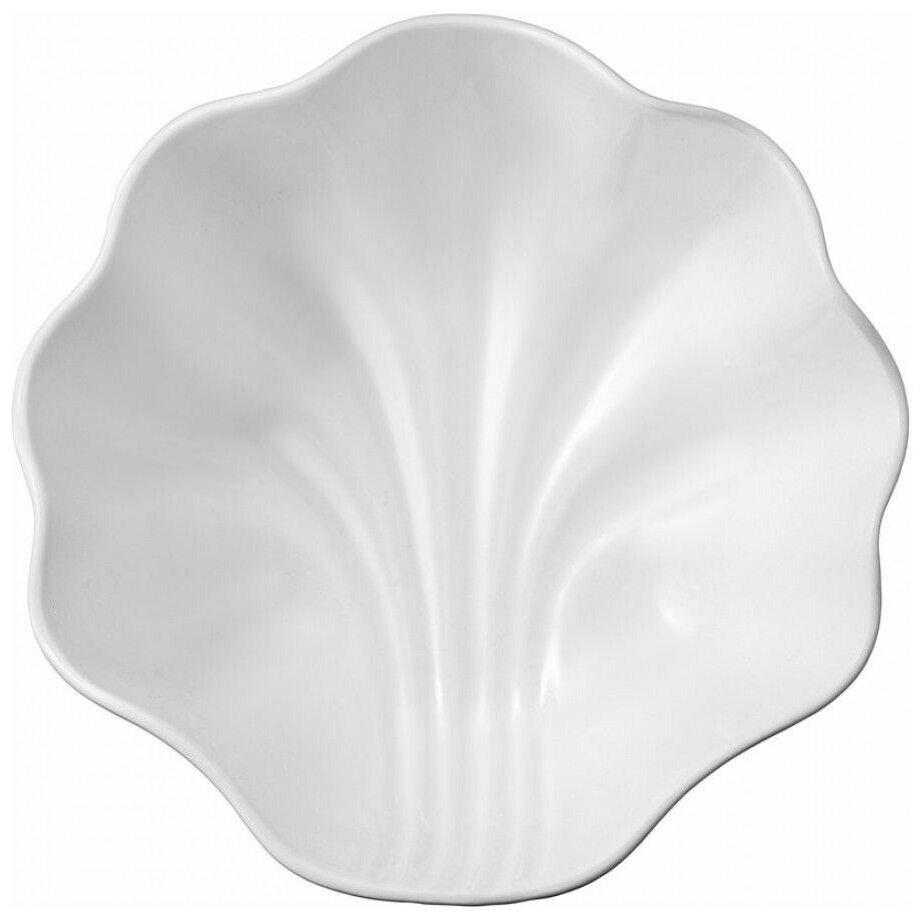 Миска сервировочная Walmer Sea Shell, 13 см, 0.3 л, цвет белый - фотография № 2