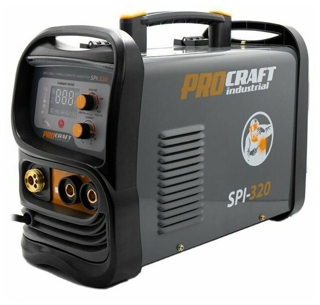 Инверторный сварочный полуавтомат Procraft SPI320 New