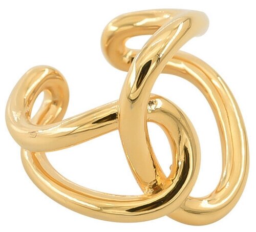 Кольцо WASABI jewell, безразмерное, золотой