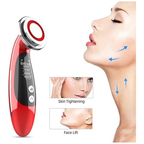 Электрический массажер для омоложения кожи лица против признаков старения и морщин с разогревающим эффектом 212500₽