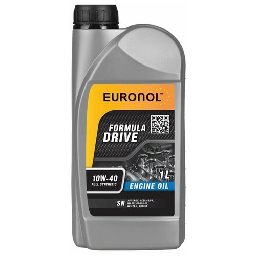 масло EURONOL DRIVE FORMULA 10w40 (SN/CF,A3/B4) 1л син.