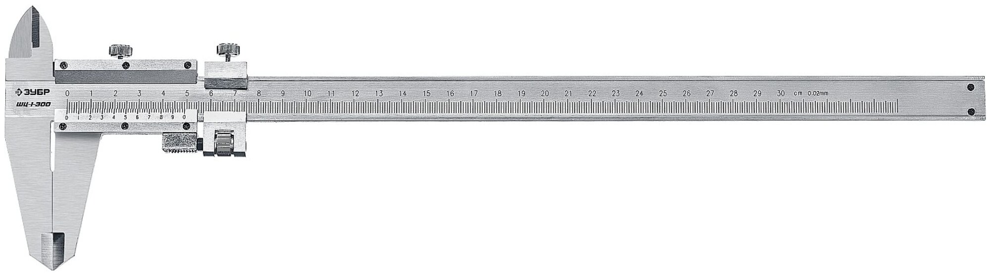 Нониусный штангенциркуль ЗУБР 34514-300 300 мм 0.02 мм