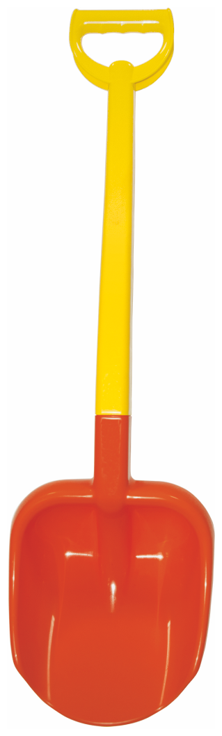 Игрушки для песочницы для снега Лопата красная двухцветная 66 см