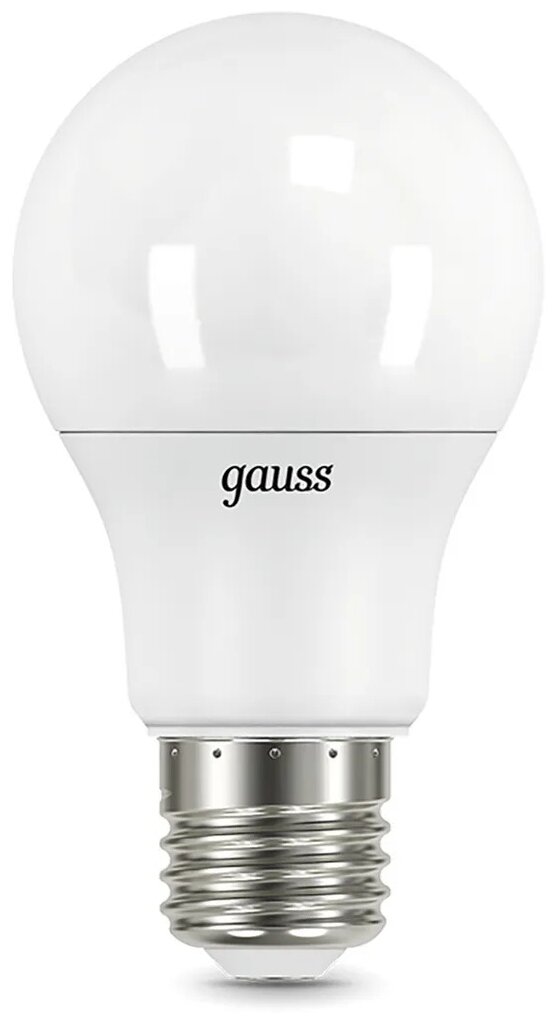 Лампа Gauss A60 12W 1150lm 3000K E27 LED 102502112 - фотография № 1