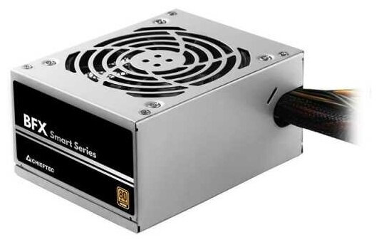 Блок питания Chieftec Smart BFX-450BS (ATX 2.53, 450W, SFX, 80 PLUS BRONZE, Active PFC, 90mm fan) OEM (BFX-450BS)