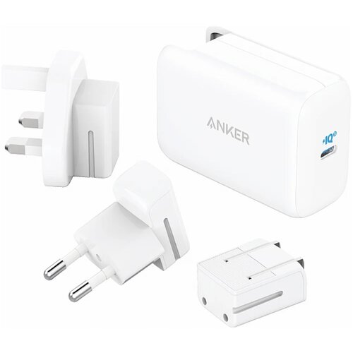 Зарядное устройство Anker PowerPort III 65W A2712H21 зарядное устройство сетевое anker powerport iii cube a2149g21 usb type c 20w белое