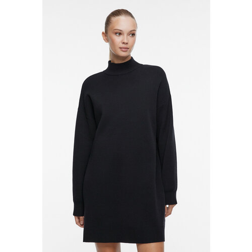 Платье-свитер Befree, мини, размер XS INT, черный