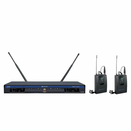 UR-111DMT 2-х канальный приемник UR-111D два поясных передатчика ET-60 2 петл микр RELACART 7063100₽