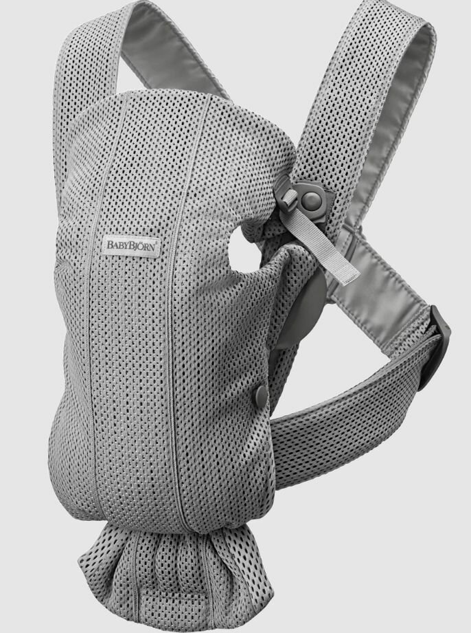 Рюкзак - кенгуру BabyBjorn Baby Carrier Mini 3D Mesh Grey