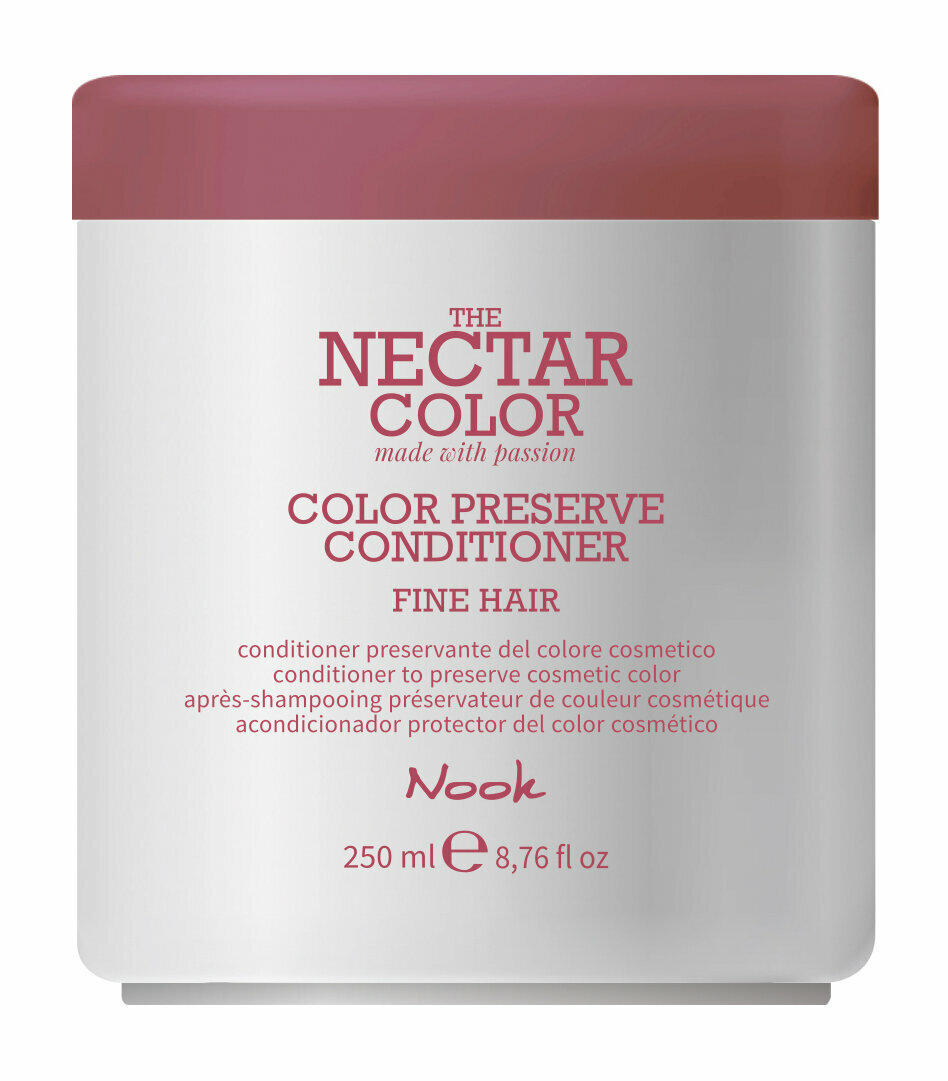 Nook Кондиционер для окрашенных волос Color Preserve Conditioner, 1000 мл (Nook, Nectar Color) - фото №3