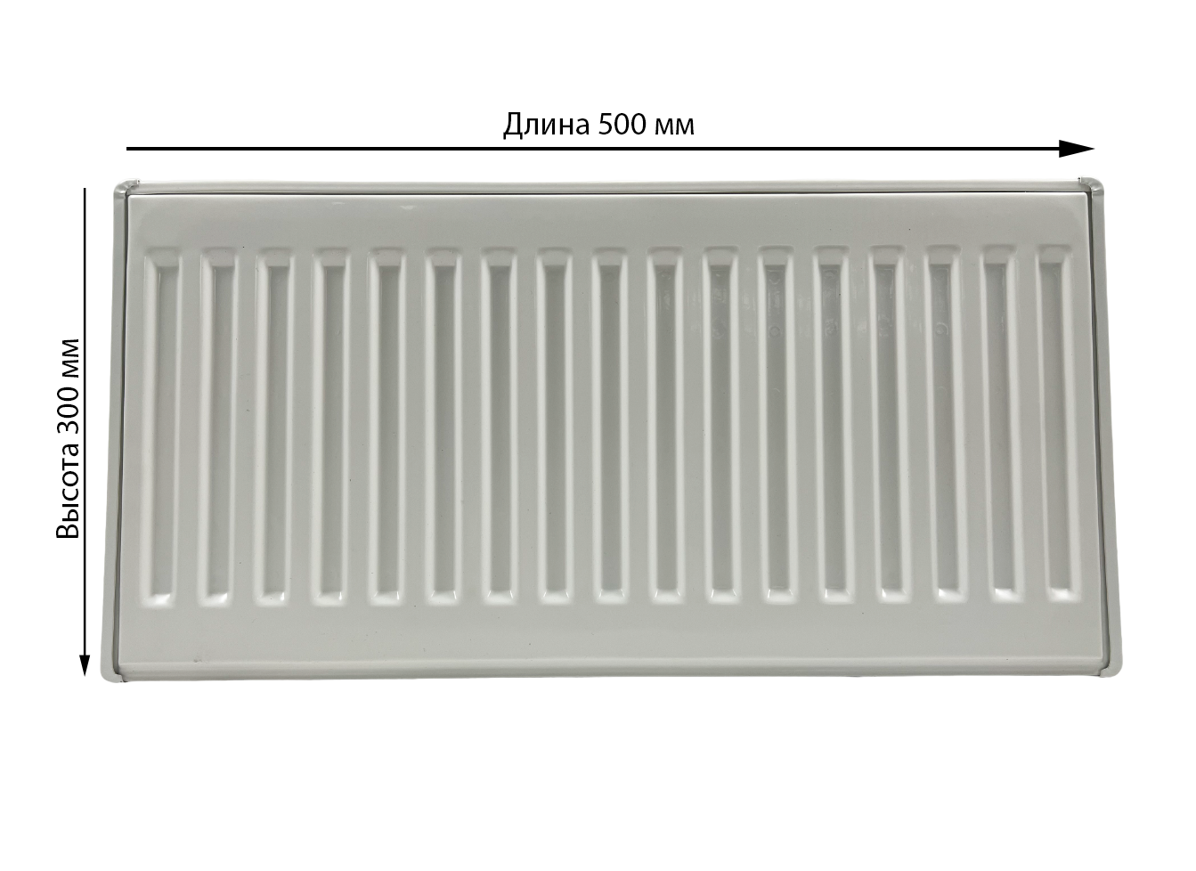 Радиатор стальной панельный боковое подключение Delonghi Radel-UKR тип 22 300 х 500