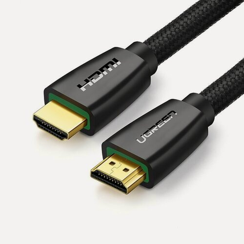 Изображение товара Кабель UGREEN HD118 (40416) HDMI Male To Male IC Cable With Braid 15m - Black