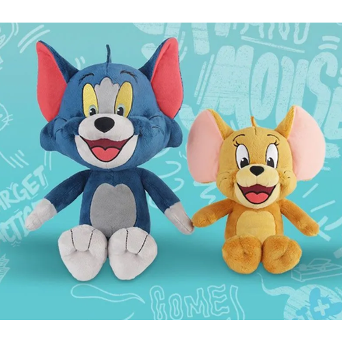 Набор мягких игрушек Том и Джерри Tom and Jerry 45 см и 23 см том и джерри плюшевые игрушки