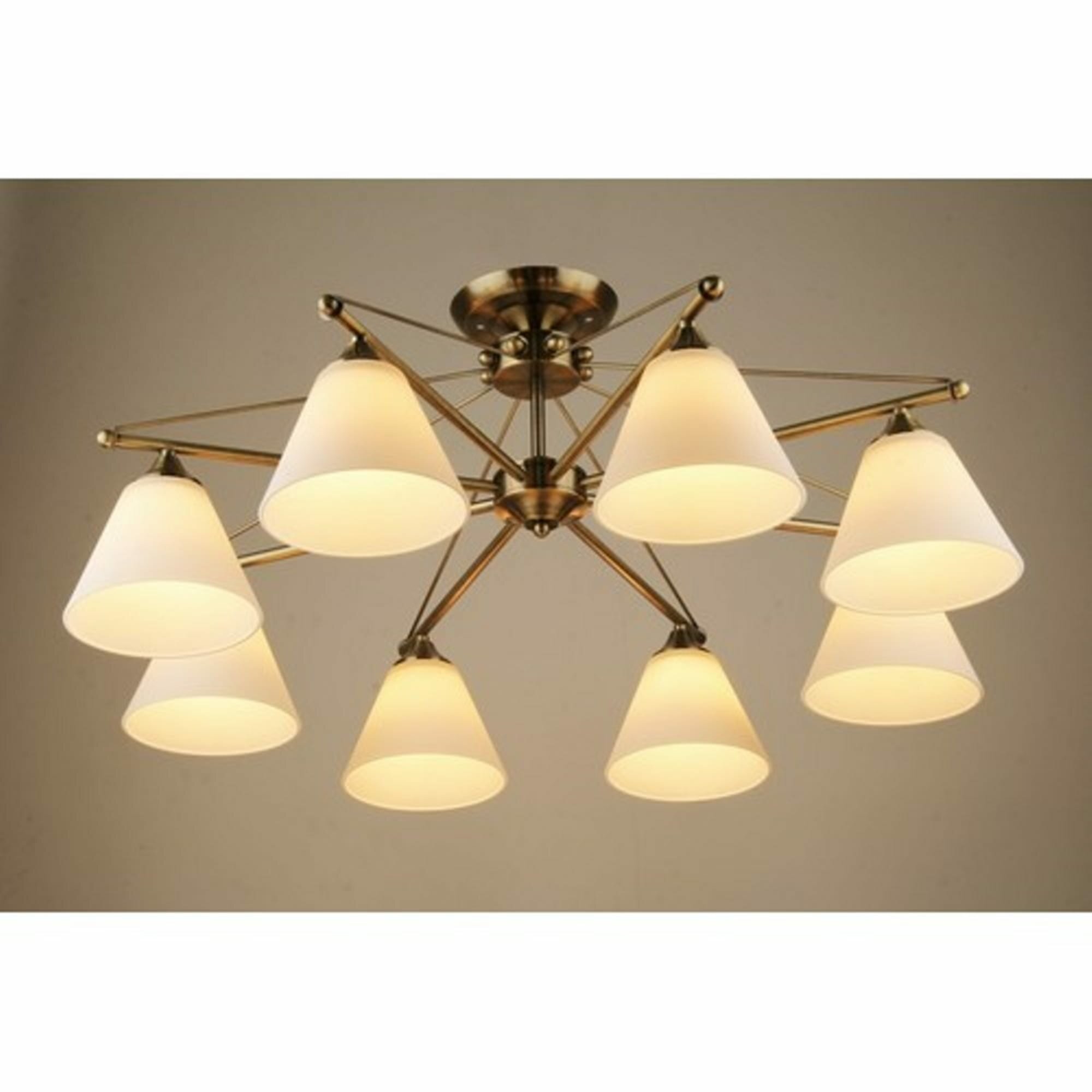 ARTE LAMP Люстра на штанге Arte Lamp A3208PL-8AB