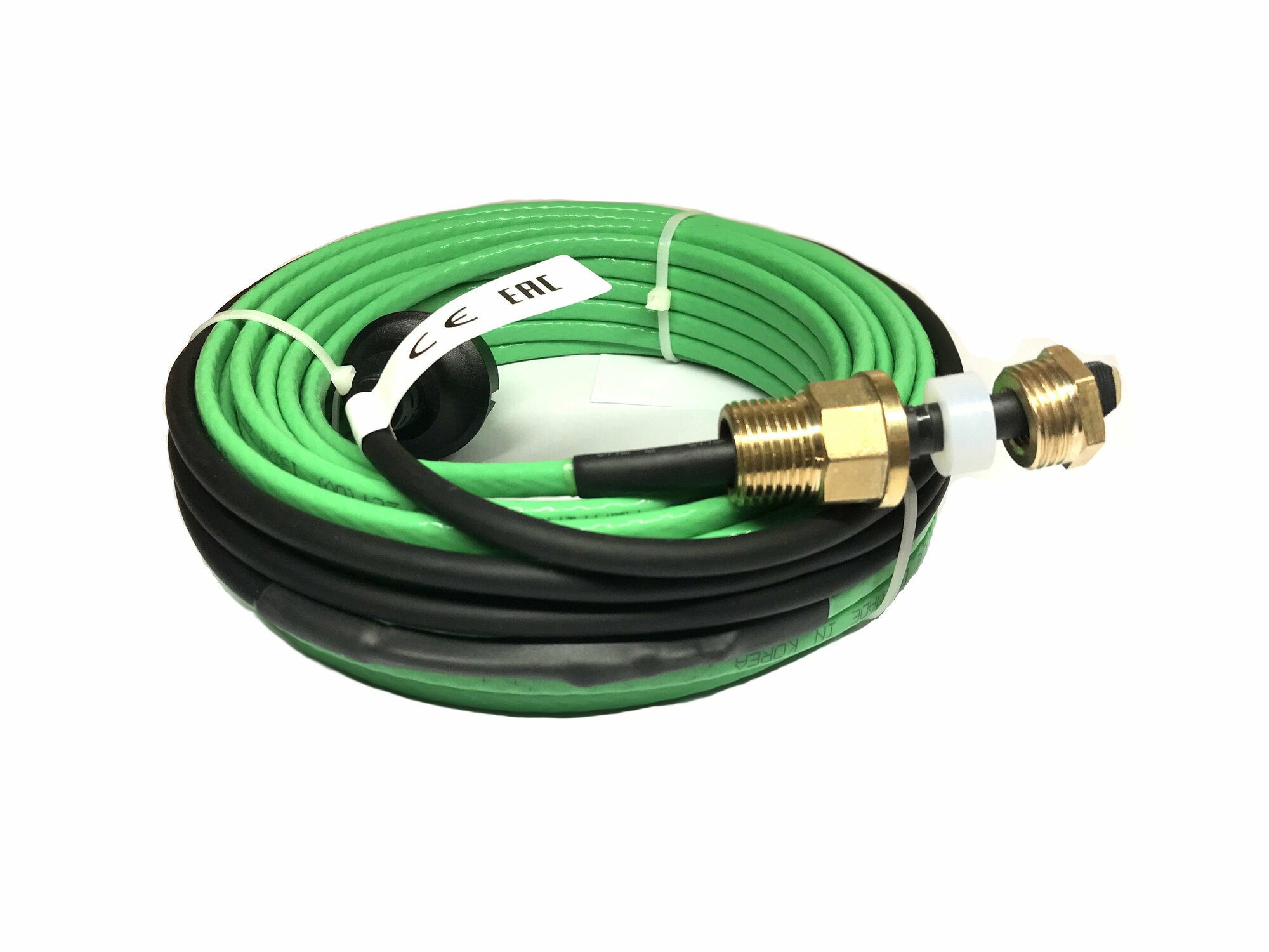 Готовый комплект греющего кабеля в трубу MLTV-13 Вт/м. / 5 м. с сальником 1/2 - фотография № 3