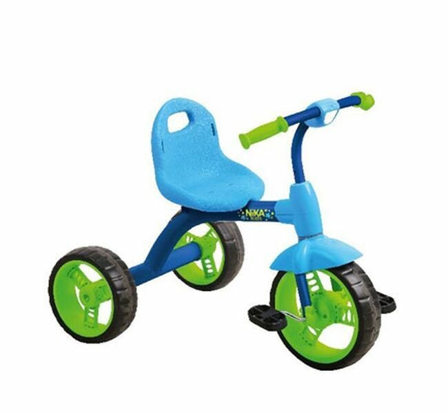 Велосипед детский ВД1/2 синий с зеленым/ Nika