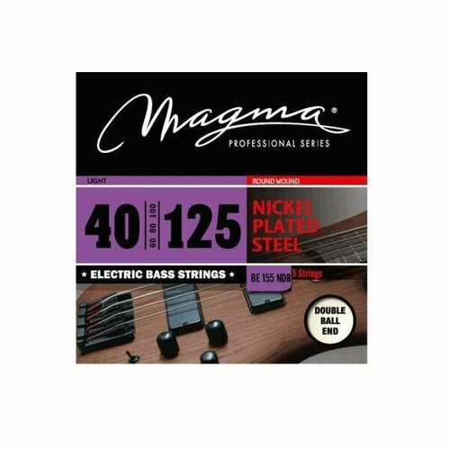 Magma Strings BE155NDB Струны для 5-струнной бас-гитары Low B