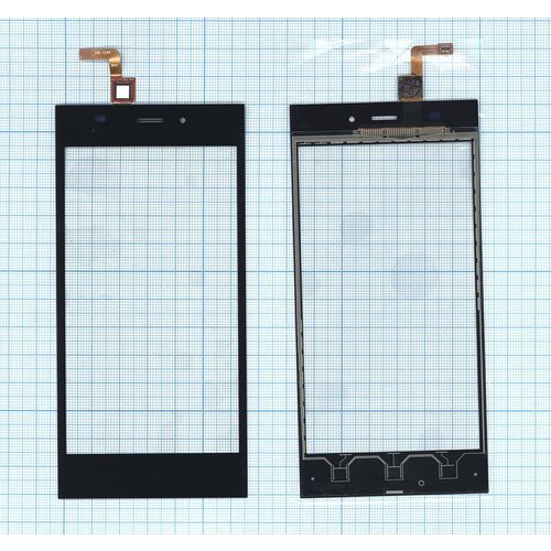 Сенсорное стекло (тачскрин) для Xiaomi Mi3 черное сенсорное стекло тачскрин для xiaomi mi 2s черное