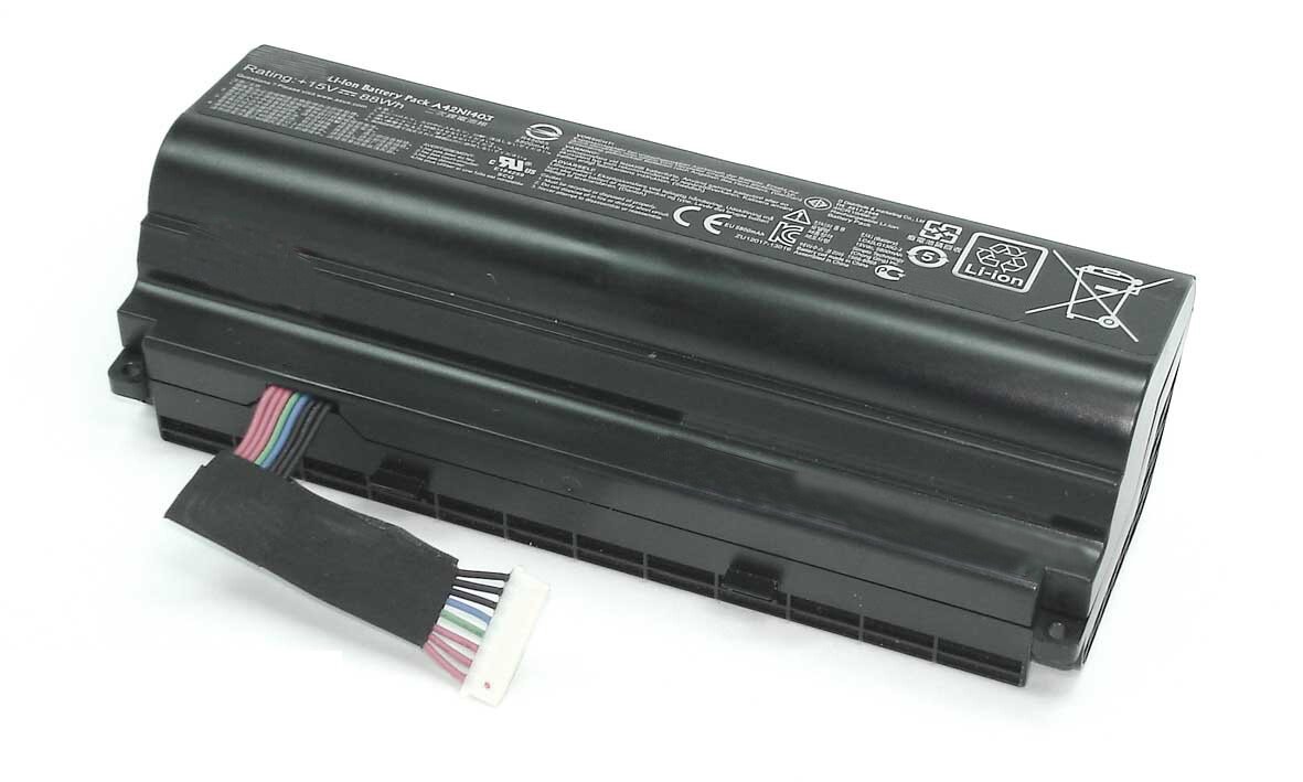 Аккумулятор для ноутбука Asus OEM ROG G751 (15V 5800mAh) PN: A42N1403. - фото №2