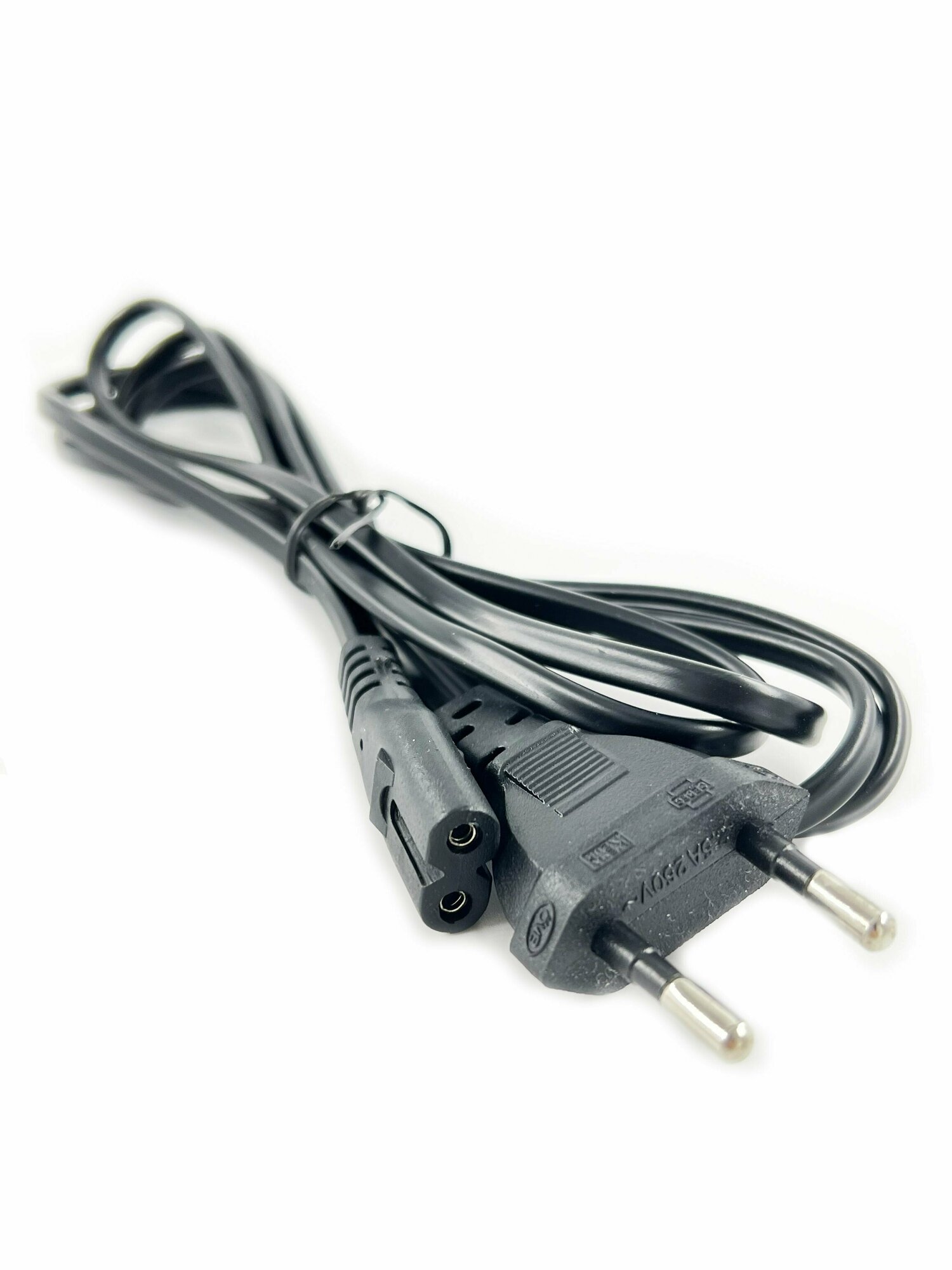 Шнур сетевой для бытовой техники "8" 1.8 метра — фото 1