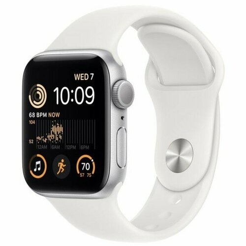 Apple Watch Series SE GEN 2 40мм Aluminum Case with Sport Band SM silver серебристый 2989000₽