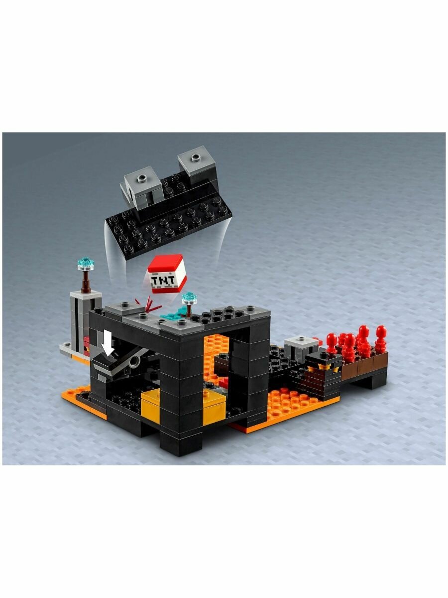Конструктор LEGO Minecraft "Нижний бастион" 21185 - фото №12