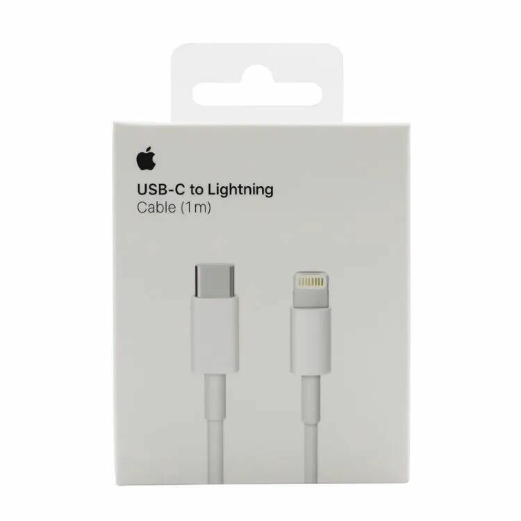 Зарядный кабель Type-C / lightning для Apple iPhone, iPad и AirPods, кабель для быстрой зарядки, белый