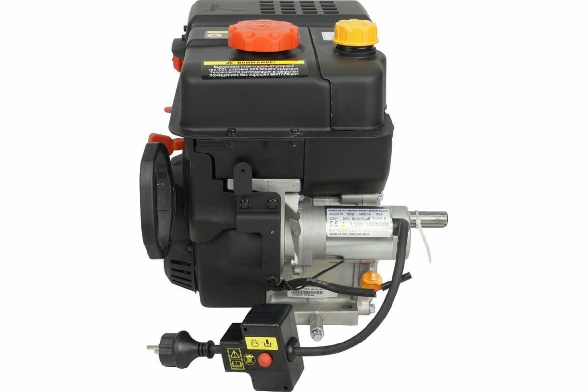Двигатель бензиновый Loncin LC170FD(S) (A35 type) D19 (7л. с, 212куб. см, вал 19мм, ручной и электрический старт) — фото 4