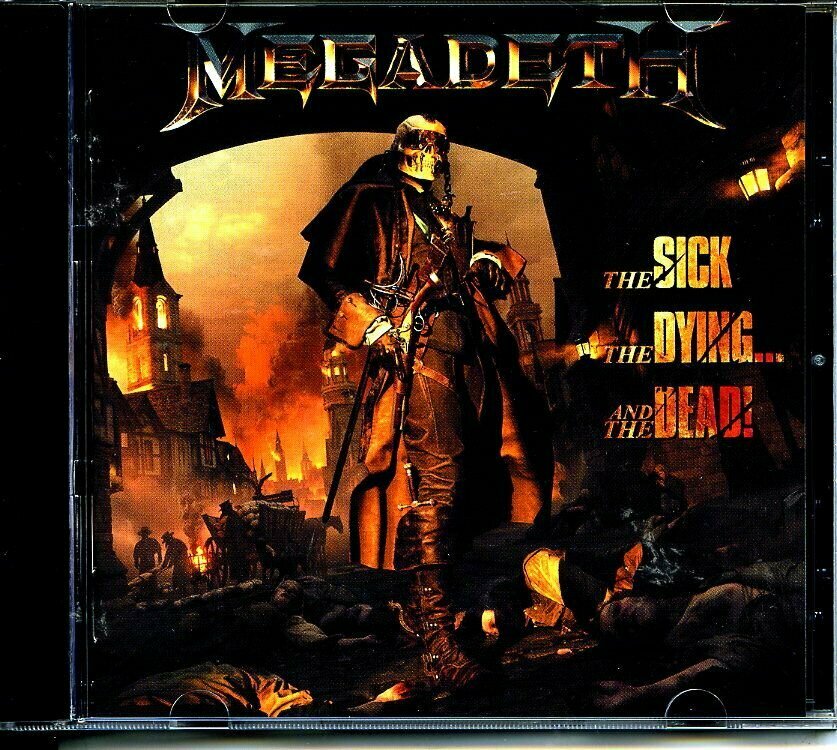 Музыкальный компакт диск MEGADETH (New Album) The Sick, The Dying And The Dead! 2022 г. (производство Россия)