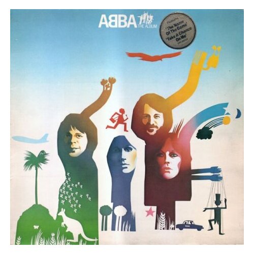 Старый винил, Epic, ABBA - The Album (LP , Used) старый винил epic abba the album lp used