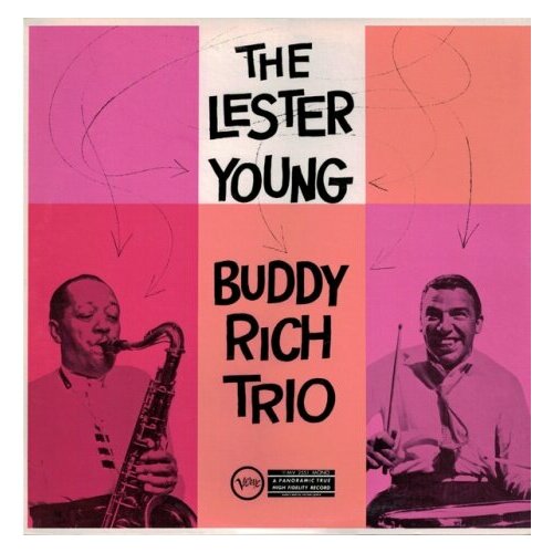 Старый винил, Verve Records, LESTER YOUNG - The Lester Young - Buddy Rich Trio (LP , Used)