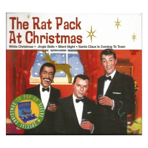 Компакт-Диски, Metro, VARIOUS - The Rat Pack At Christmas (3D Pop Up Sleeve) (CD) yeele christmas photocall santa claus carriage house snow moon photography backgrounds photographic backdrops for photo studio