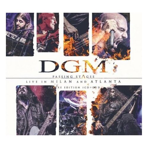 Компакт-Диски, Frontiers records, DGM - Passing Stages: Live In Milan And Atlanta (2CD+DVD)