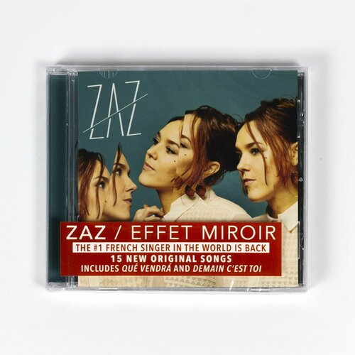 CD Zaz - Effet Miroir Четвертый студийный альбом 2018 года французкой певицы Zaz на компакт диске. виниловая пластинка warner music zaz effet miroir